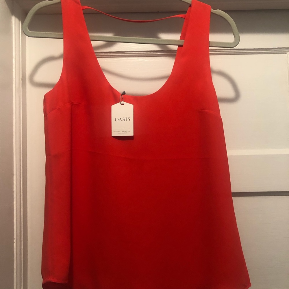Oasis burnt orange top!